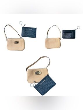 Michael Kors Pouch & Card Case Bundle